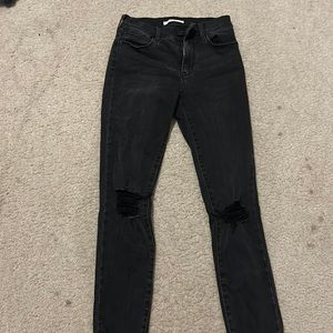 Black PacSun Ripped Jeans
